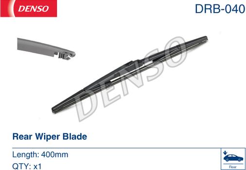 Denso DRB-040 - Spazzola tergi autozon.pro