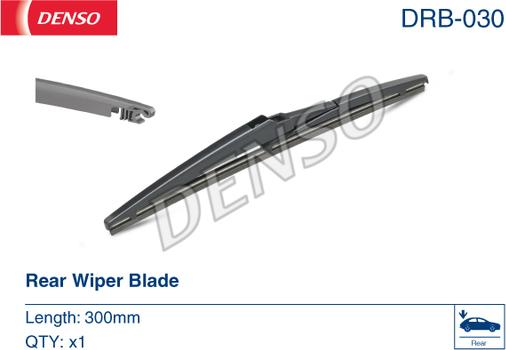 Denso DRB-030 - Spazzola tergi autozon.pro