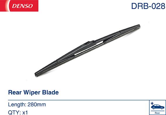 Denso DRB-028 - Spazzola tergi autozon.pro