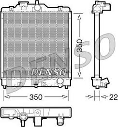 Denso DRM40003 - Radiatore, Raffreddamento motore autozon.pro