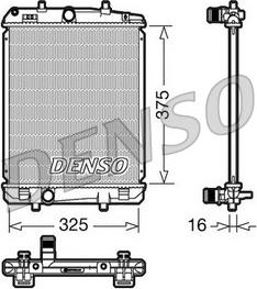 Denso DRM50040 - Radiatore, Raffreddamento motore autozon.pro