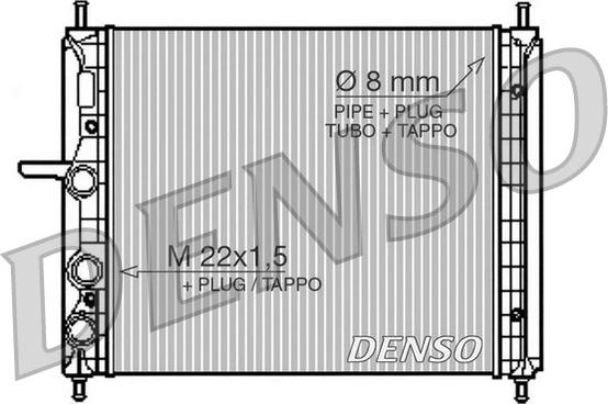 Denso DRM09150 - Radiatore, Raffreddamento motore autozon.pro