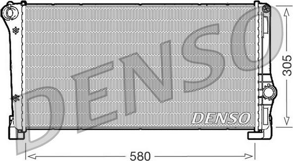 Denso DRM09104 - Radiatore, Raffreddamento motore autozon.pro