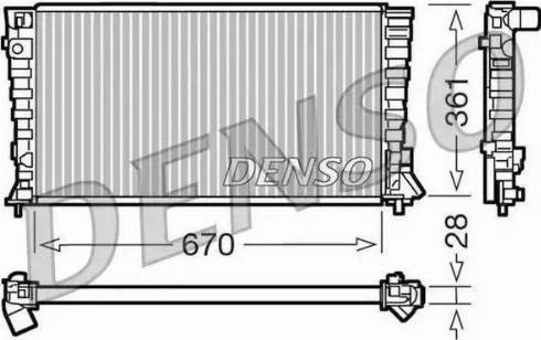 Nissens 61326 - Radiatore, Raffreddamento motore autozon.pro