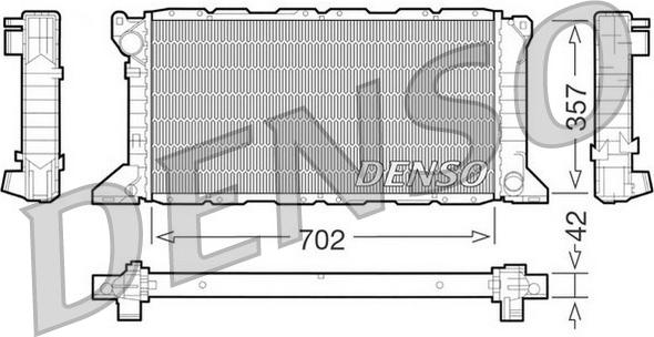 Denso DRM10099 - Radiatore, Raffreddamento motore autozon.pro