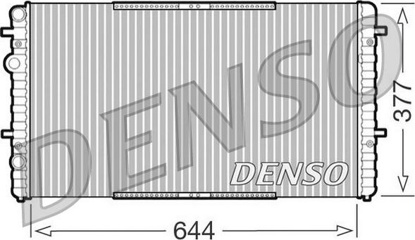 Denso DRM26005 - Radiatore, Raffreddamento motore autozon.pro