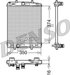 Denso DRM21603 - Radiatore, Raffreddamento motore autozon.pro