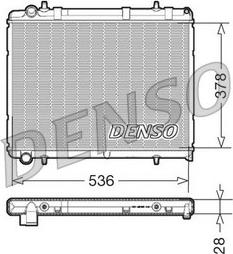 Denso DRM21035 - Radiatore, Raffreddamento motore autozon.pro