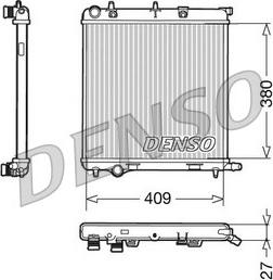 Denso DRM21026 - Radiatore, Raffreddamento motore autozon.pro