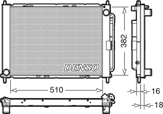 Denso DRM23104 - Gruppo raffreddamento autozon.pro