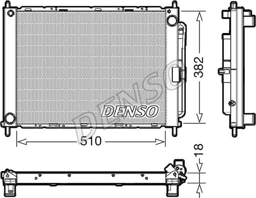 Denso DRM23111 - Gruppo raffreddamento autozon.pro