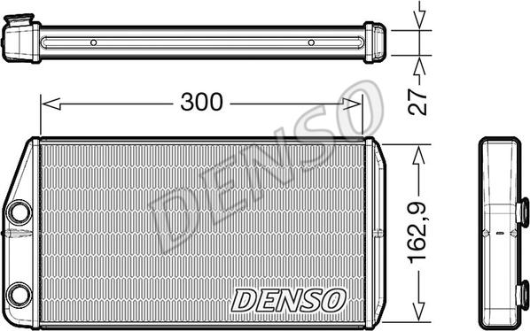 Denso DRR01002 - Scambiatore calore, Riscaldamento abitacolo autozon.pro