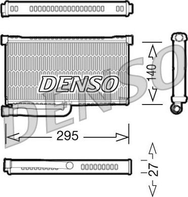 Denso DRR02004 - Scambiatore calore, Riscaldamento abitacolo autozon.pro