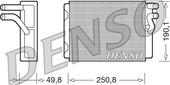 Denso DRR33010 - Scambiatore calore, Riscaldamento abitacolo autozon.pro