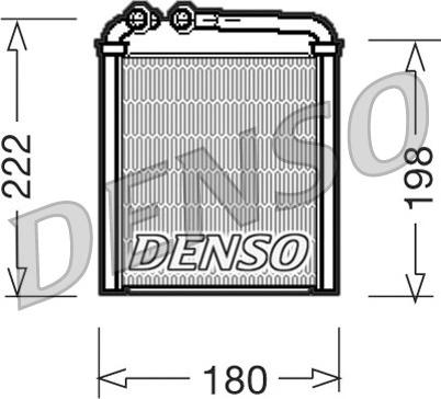 Denso DRR32005 - Scambiatore calore, Riscaldamento abitacolo autozon.pro