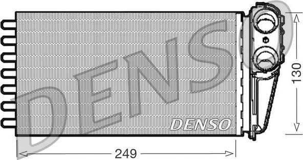 Denso DRR21001 - Scambiatore calore, Riscaldamento abitacolo autozon.pro