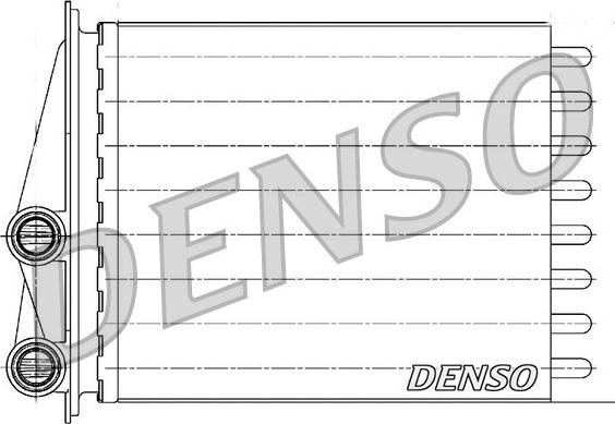 Denso DRR23020 - Scambiatore calore, Riscaldamento abitacolo autozon.pro