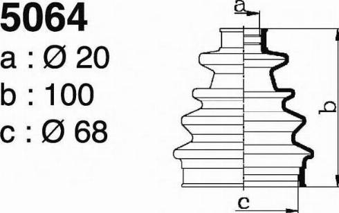 DEPA 5064 - Cuffia, Semiasse autozon.pro