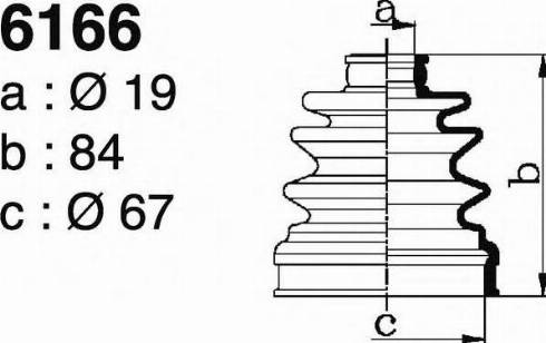 DEPA 6166 - Cuffia, Semiasse autozon.pro