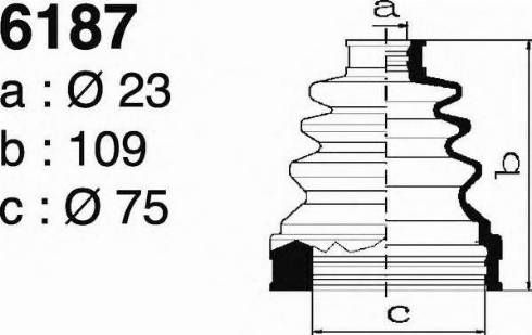 DEPA 6187 - Cuffia, Semiasse autozon.pro