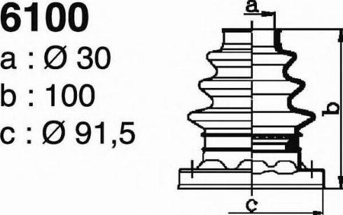 DEPA 6100 - Cuffia, Semiasse autozon.pro