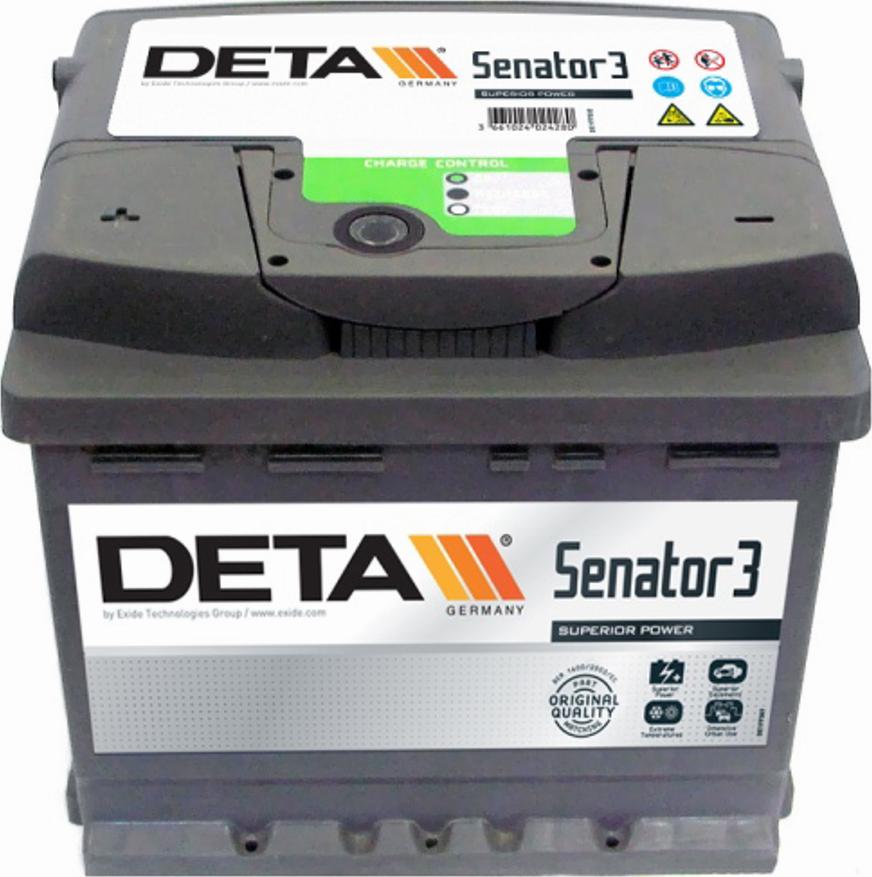 DETA DA641 - Batteria avviamento autozon.pro