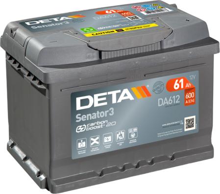 DETA DA612 - Batteria avviamento autozon.pro