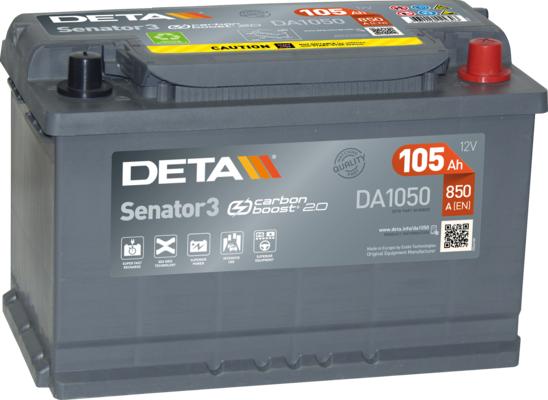 DETA DA1050 - Batteria avviamento autozon.pro