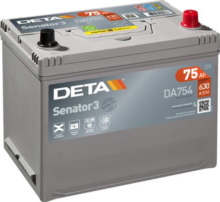 DETA DA754 - Batteria avviamento autozon.pro