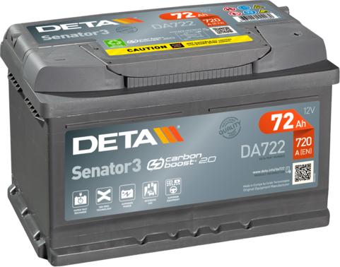 DETA DA722 - Batteria avviamento autozon.pro