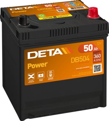 DETA DB504 - Batteria avviamento autozon.pro