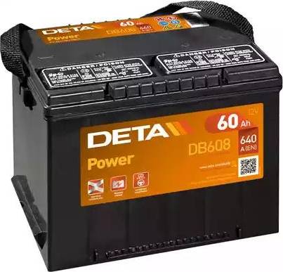 DETA DB608 - Batteria avviamento autozon.pro