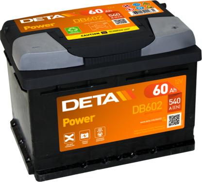 DETA DB602 - Batteria avviamento autozon.pro