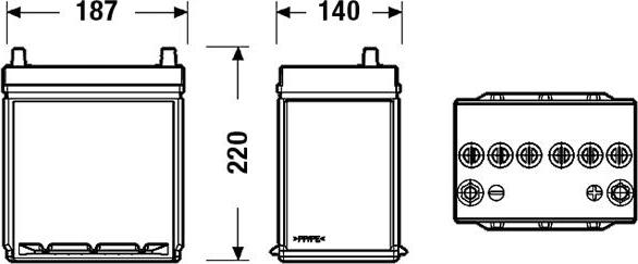 DETA DB356A - Batteria avviamento autozon.pro