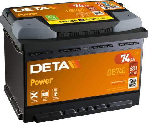 DETA DB740 - Batteria avviamento autozon.pro