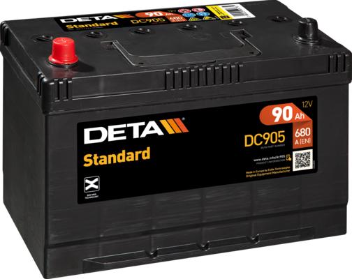 DETA DC905 - Batteria avviamento autozon.pro