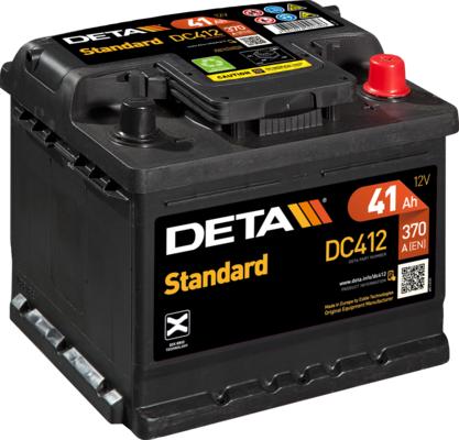 DETA DC412 - Batteria avviamento autozon.pro