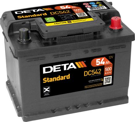 DETA DC542 - Batteria avviamento autozon.pro