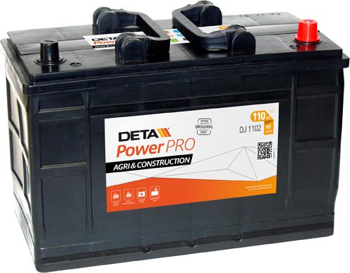 DETA DJ1102 - Batteria avviamento autozon.pro