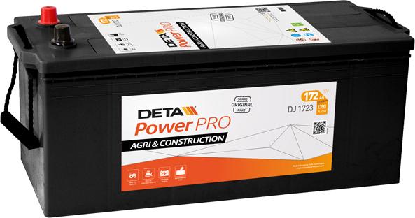 DETA DJ1723 - Batteria avviamento autozon.pro