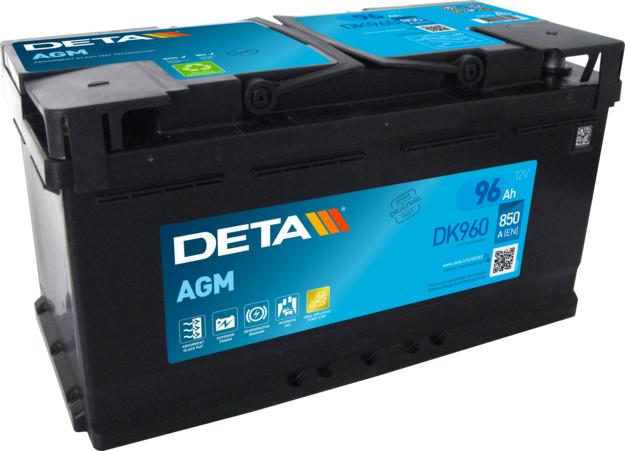 DETA DK960 - Batteria avviamento autozon.pro