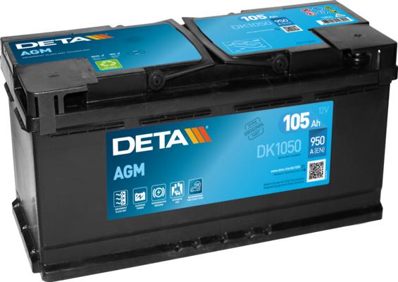 DETA DK1050 - Batteria avviamento autozon.pro