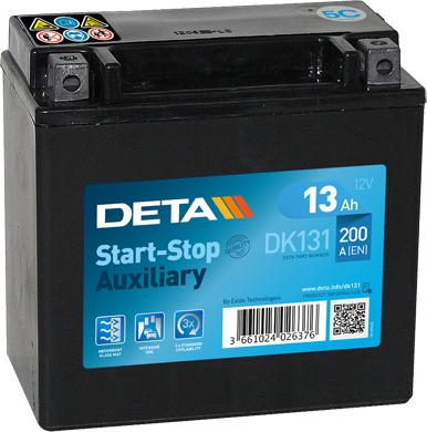 DETA DK131 - Batteria avviamento autozon.pro