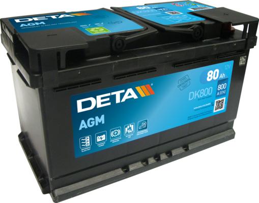 DETA DK800 - Batteria avviamento autozon.pro