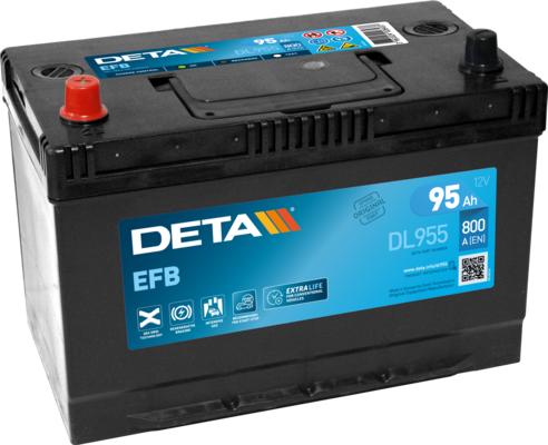 DETA DL955 - Batteria avviamento autozon.pro