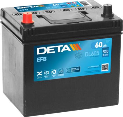 DETA DL605 - Batteria avviamento autozon.pro