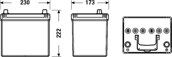 DETA DL605 - Batteria avviamento autozon.pro