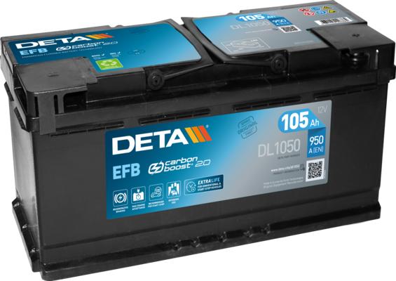 DETA DL1050 - Batteria avviamento autozon.pro