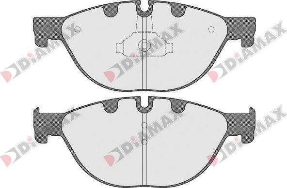 Diamax N09496 - Kit pastiglie freno, Freno a disco autozon.pro