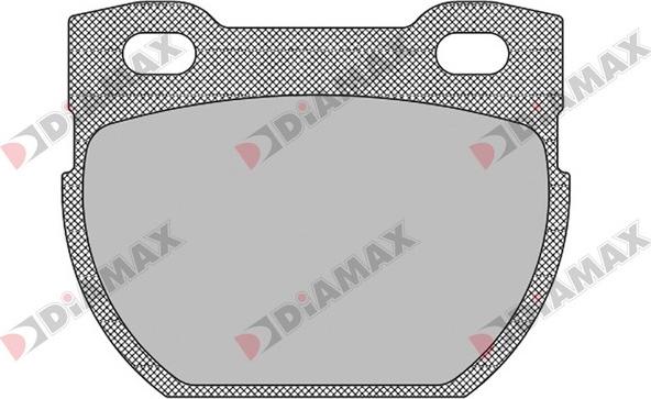 Diamax N09443 - Kit pastiglie freno, Freno a disco autozon.pro